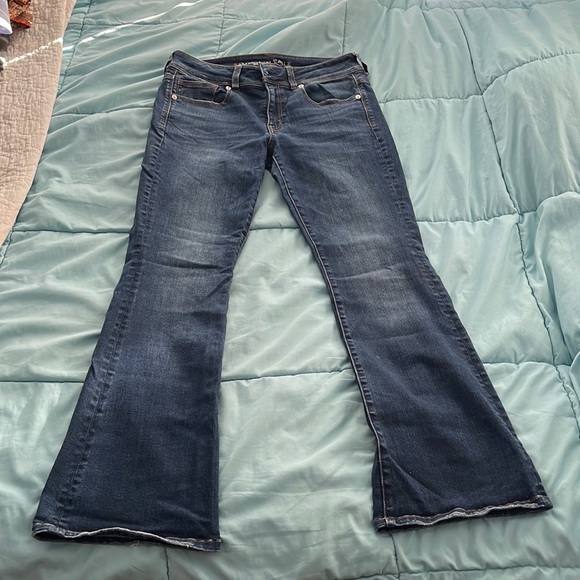 Short length Kick Boot American Eagle jeans - Picture 1 of 5